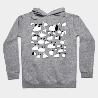 Many Dogs Hoodie